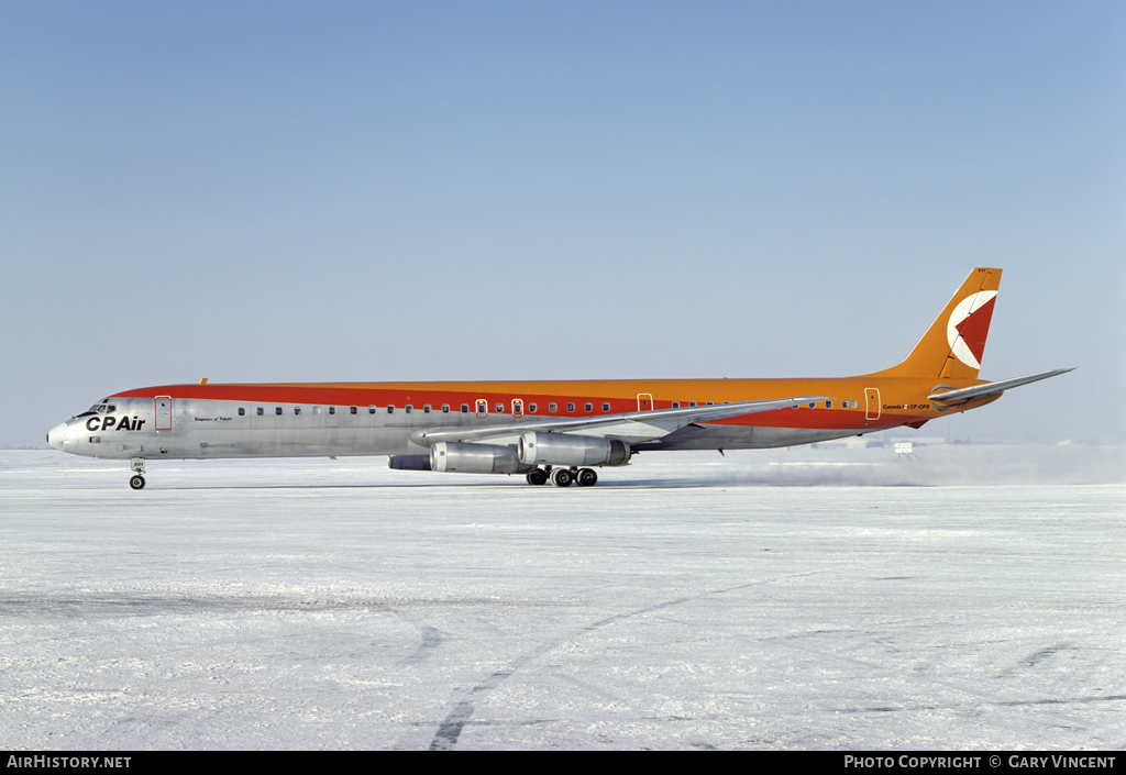 Aircraft Photo of CF-CPO | McDonnell Douglas DC-8-63 | CP Air | AirHistory.net #15628