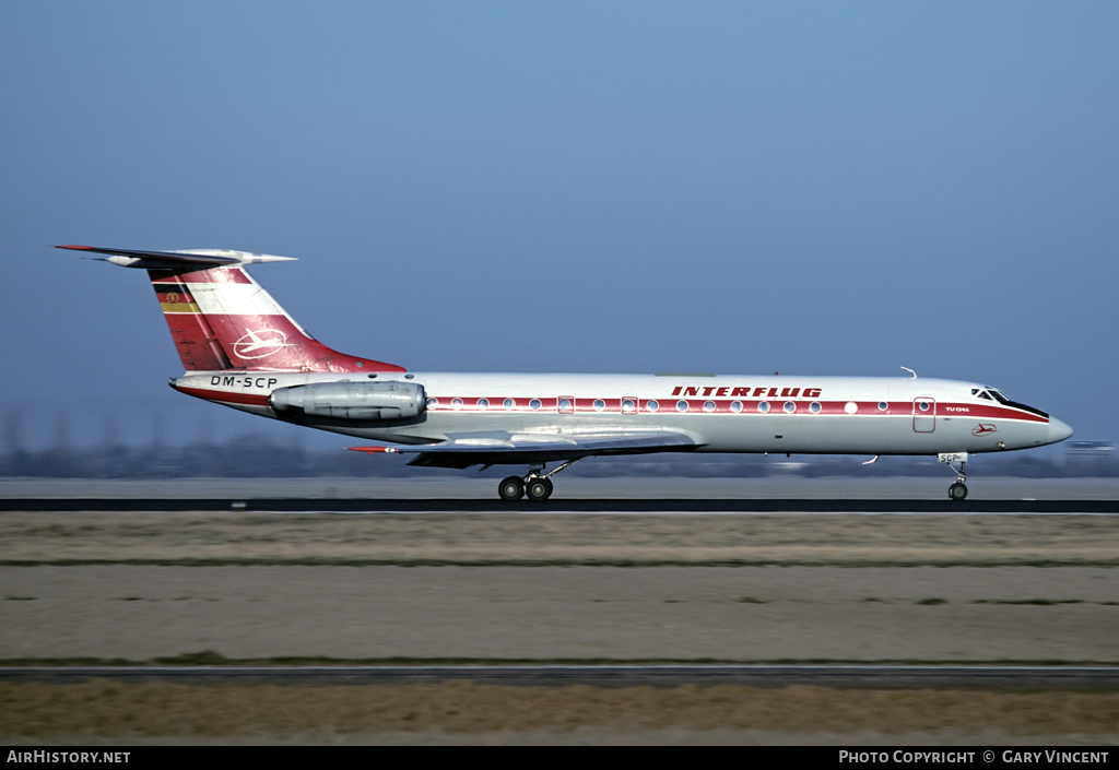 Aircraft Photo of DM-SCP | Tupolev Tu-134A | Interflug | AirHistory.net #15632