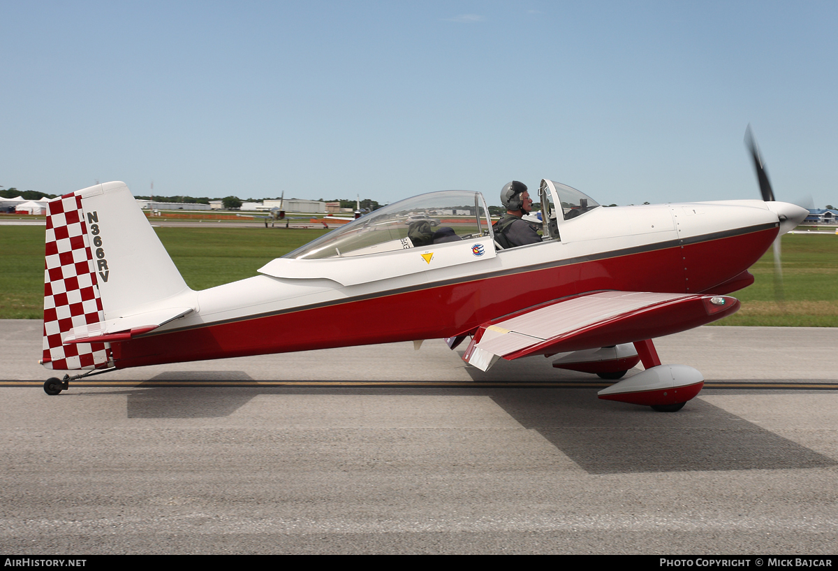 Aircraft Photo of N366RV | Van's RV-8 | AirHistory.net #15640