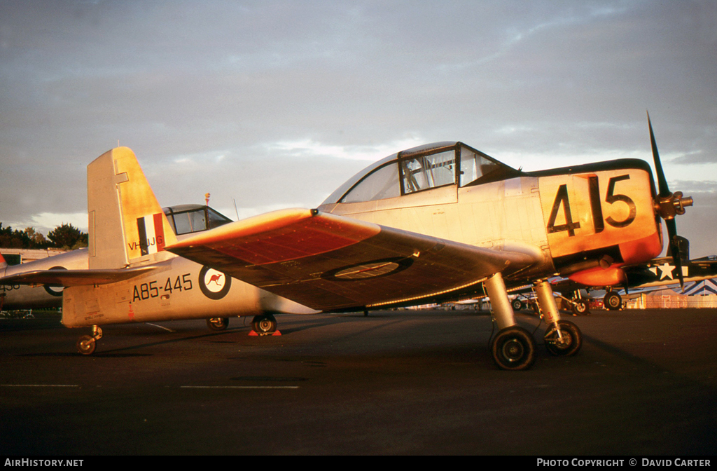 Aircraft Photo of VH-JJG / A85-445 | Commonwealth CA-25 Winjeel | Australia - Air Force | AirHistory.net #15653