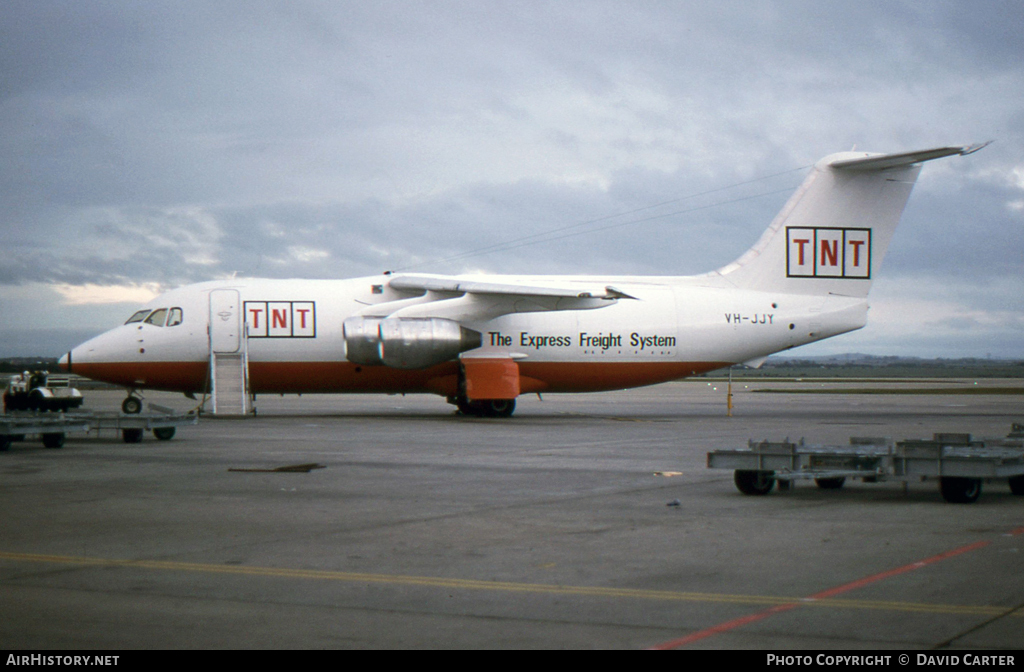 Aircraft Photo of VH-JJY | British Aerospace BAe-146-100QT Quiet Trader | TNT Express | AirHistory.net #15655