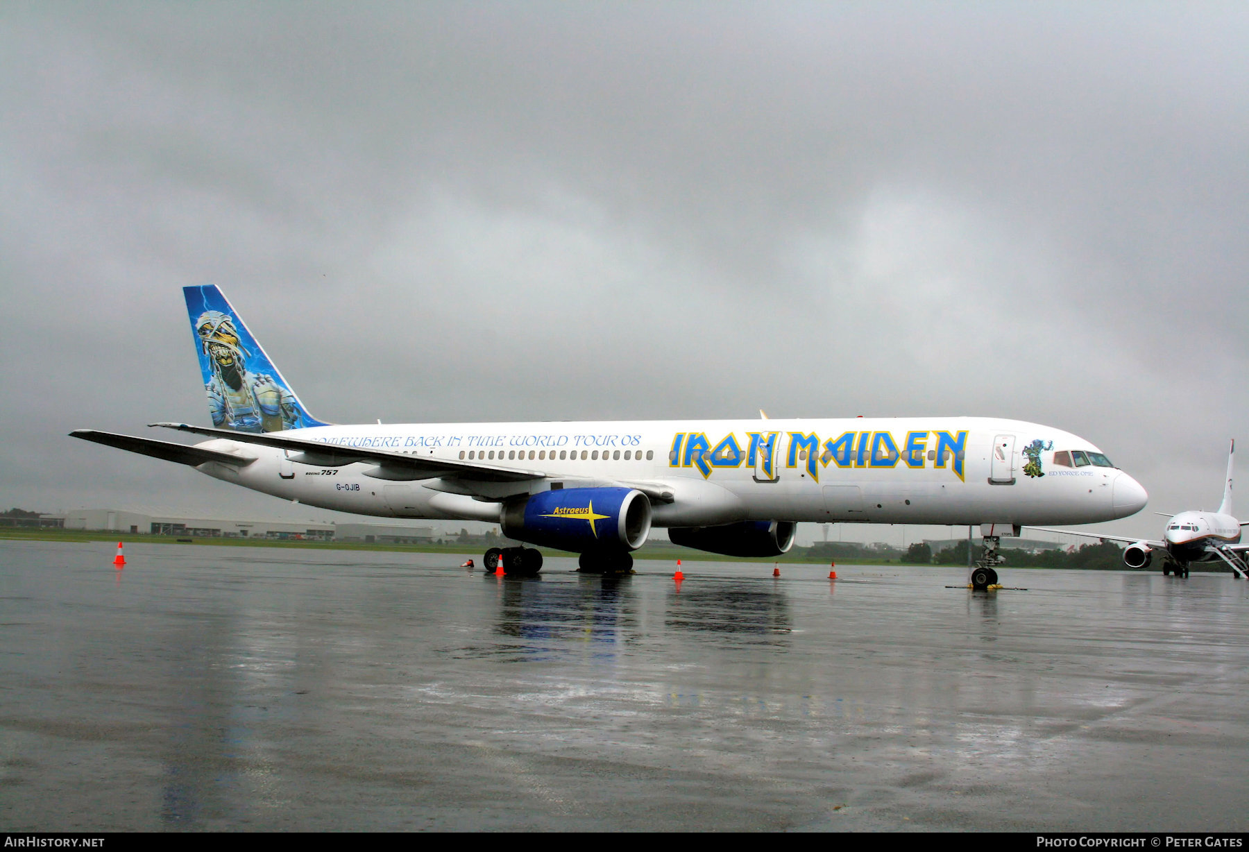 Aircraft Photo of G-OJIB | Boeing 757-23A | Iron Maiden | AirHistory.net #15657