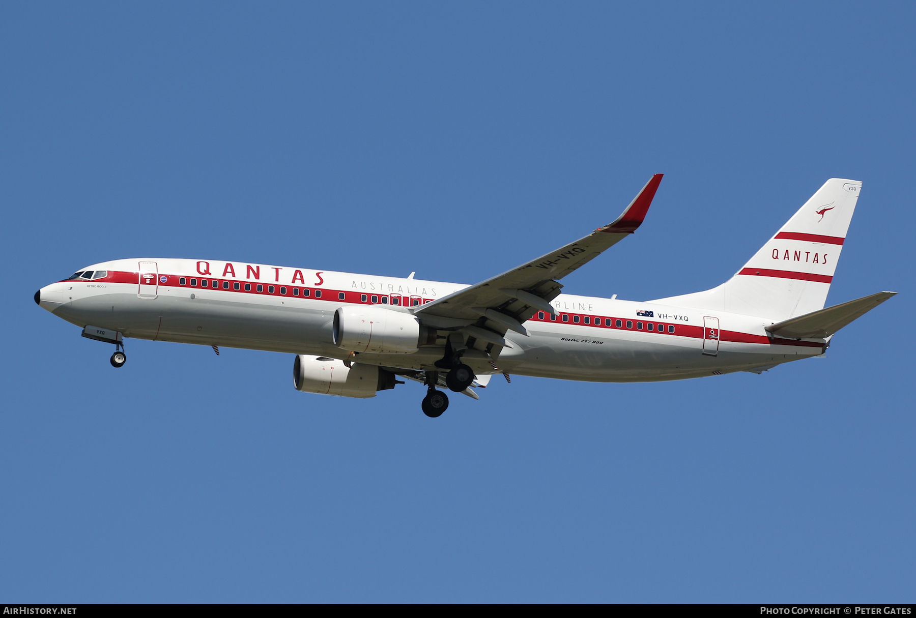 Aircraft Photo of VH-VXQ | Boeing 737-838 | Qantas | AirHistory.net #15659