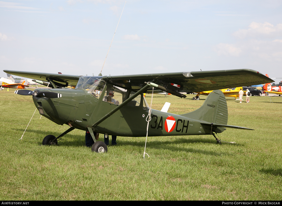 Aircraft Photo of N4443P / 3A-CH | Cessna O-1 Bird Dog (305/321/L-19/OE) | Austria - Air Force | AirHistory.net #15671