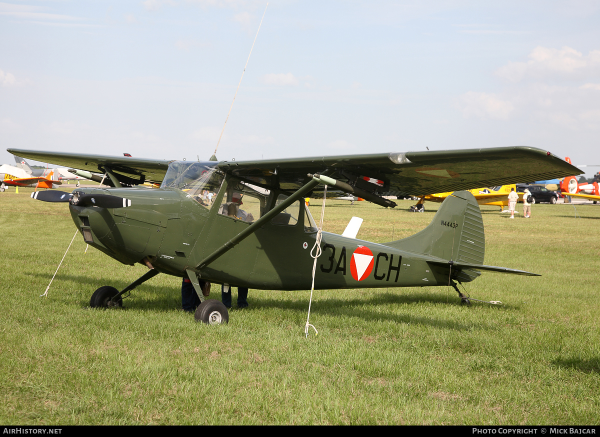 Aircraft Photo of N4443P / 3A-CH | Cessna O-1... Bird Dog | Austria - Air Force | AirHistory.net #15671