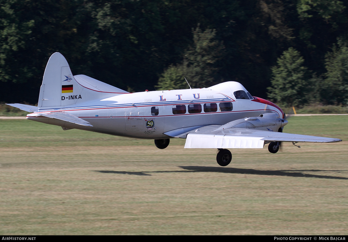 Aircraft Photo of D-INKA | De Havilland D.H. 104 Dove 8 | LTU - Lufttransport-Unternehmen | AirHistory.net #15672