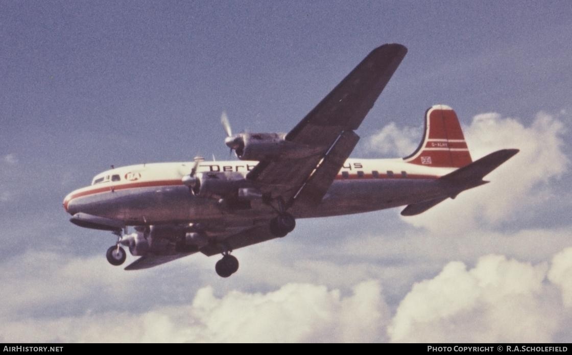 Aircraft Photo of G-ALHY | Canadair C-4 Argonaut (CL-4) | Derby Airways | AirHistory.net #15693