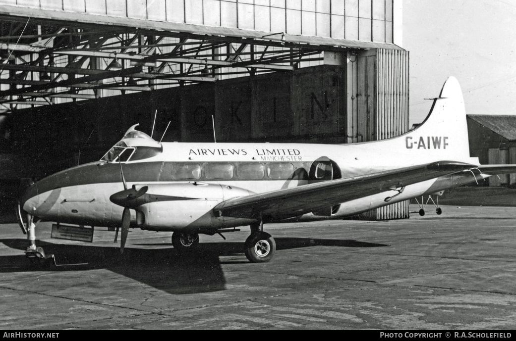 Aircraft Photo of G-AIWF | De Havilland D.H. 104 Dove 1 | Airviews | AirHistory.net #15696