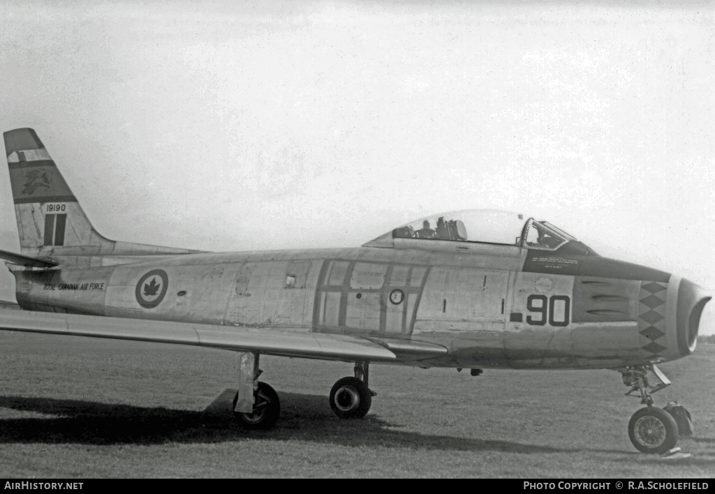 Aircraft Photo of 19190 | Canadair CL-13 Sabre 2 | Canada - Air Force | AirHistory.net #15700