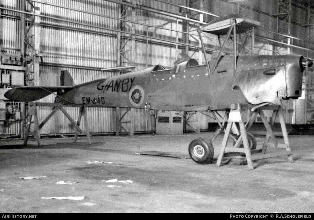Aircraft Photo of G-ANBY | De Havilland D.H. 82A Tiger Moth | AirHistory.net #15705