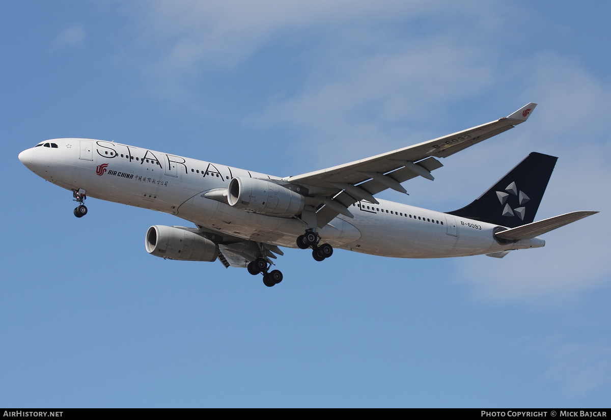Aircraft Photo of B-6093 | Airbus A330-243 | Air China | AirHistory.net #15728