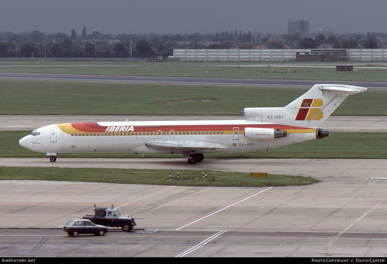 Aircraft Photo of EC-DDY | Boeing 727-256/Adv | Iberia | AirHistory.net #15739