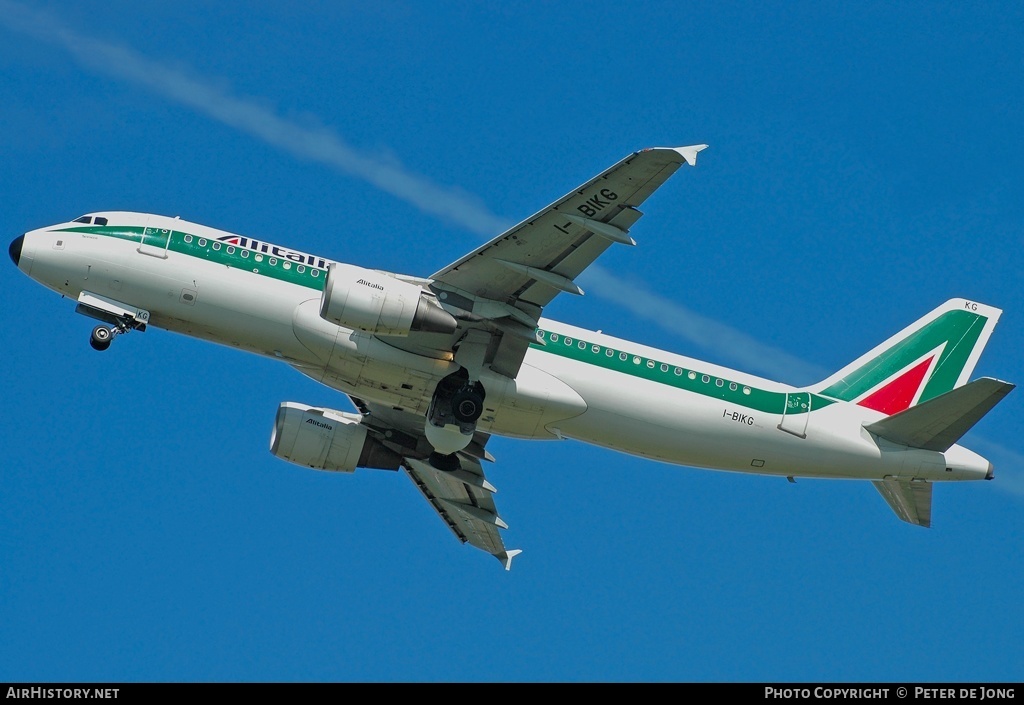 Aircraft Photo of I-BIKG | Airbus A320-214 | Alitalia | AirHistory.net #15753