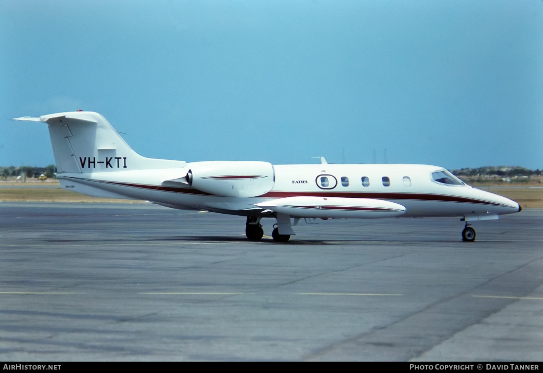Aircraft Photo of VH-KTI | Gates Learjet 35A | Katies | AirHistory.net #15763