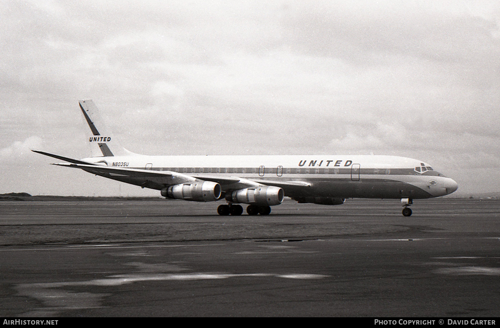 Aircraft Photo of N8035U | Douglas DC-8-52 | United Air Lines | AirHistory.net #15772