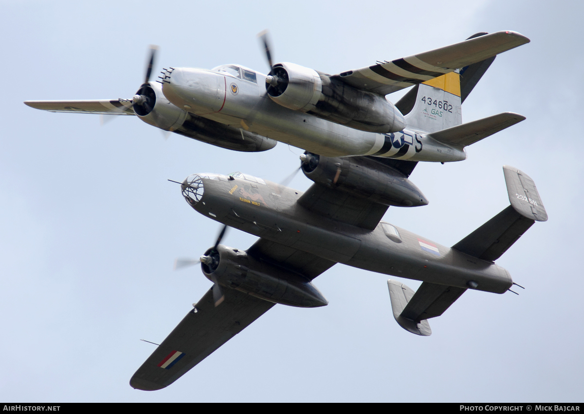 Aircraft Photo of N167B / 434602 | Douglas A-26B Invader | Scandinavian Historic Flight | USA - Air Force | AirHistory.net #15789
