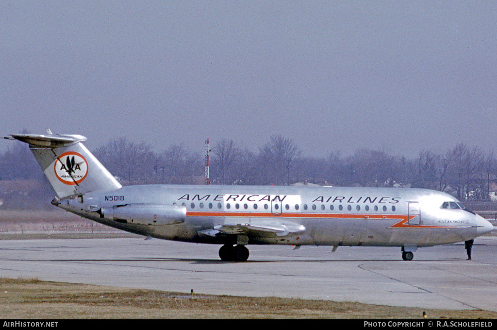 Aircraft Photo of N5018 | BAC 111-401AK One-Eleven | American Airlines | AirHistory.net #15793