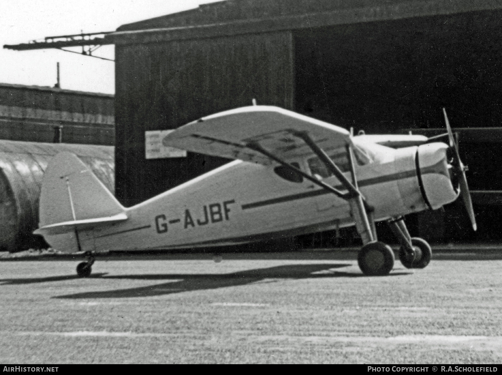Aircraft Photo of G-AJBF | Fairchild UC-61A Forwarder (24W-41A) | AirHistory.net #15800