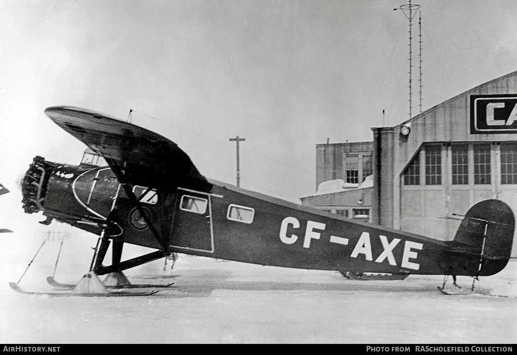 Aircraft Photo of CF-AXE | Fairchild 82A | Canadian Airways | AirHistory.net #15812
