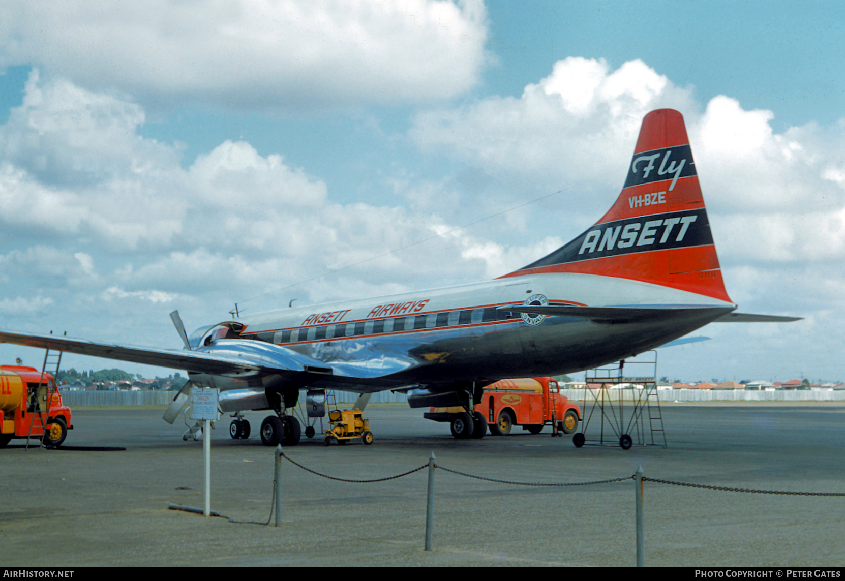 Aircraft Photo of VH-BZE | Convair 340-51A | Ansett Airways | AirHistory.net #15817
