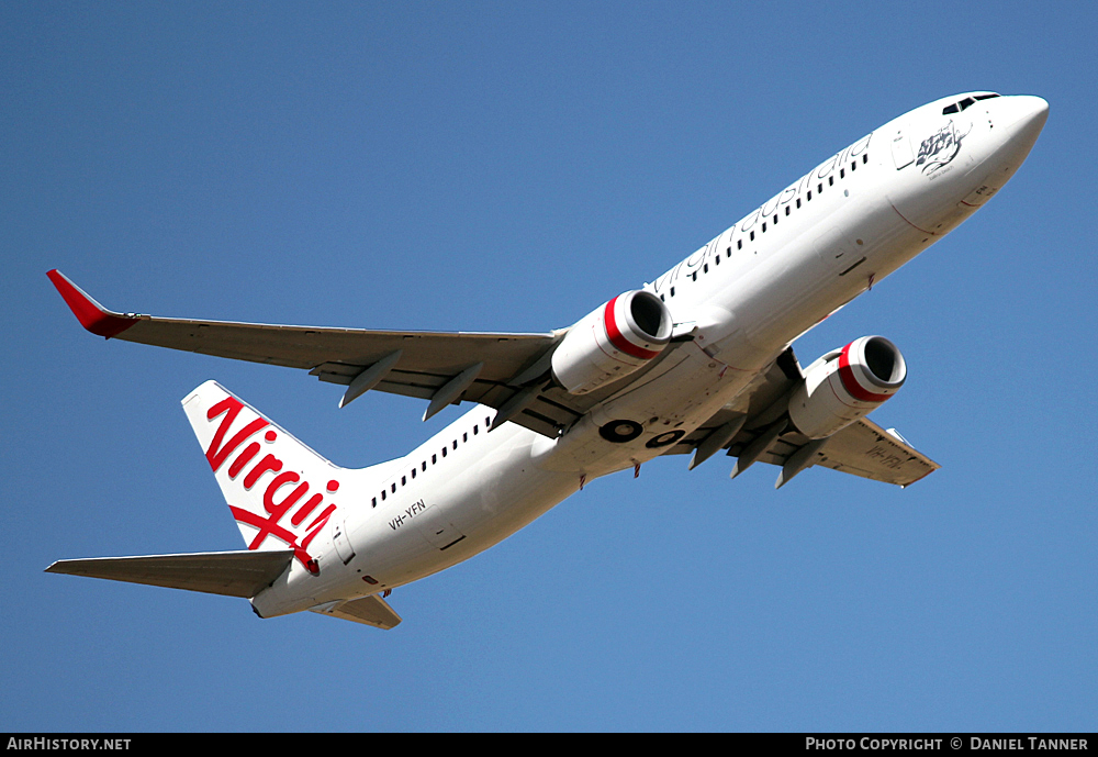 Aircraft Photo of VH-YFN | Boeing 737-8FE | Virgin Australia Airlines | AirHistory.net #15864