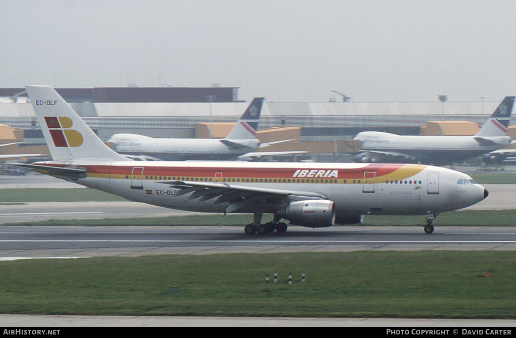 Aircraft Photo of EC-DLF | Airbus A300B4-120 | Iberia | AirHistory.net #15866