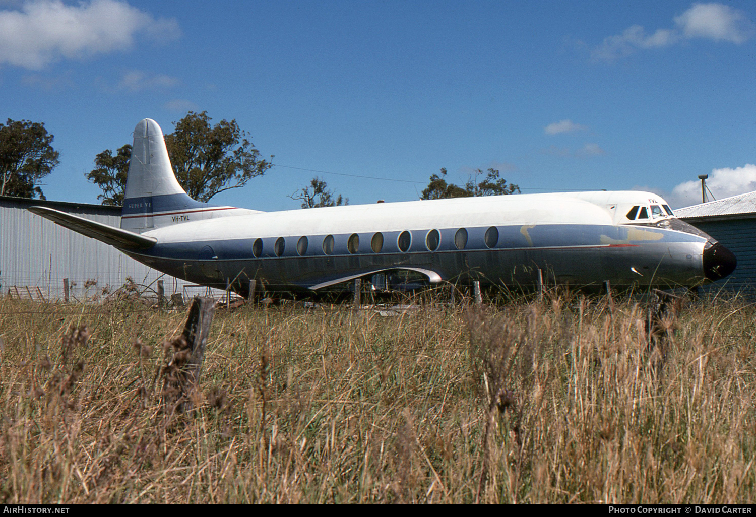 Aircraft Photo of VH-TVL | Vickers 756D Viscount | AirHistory.net #15876