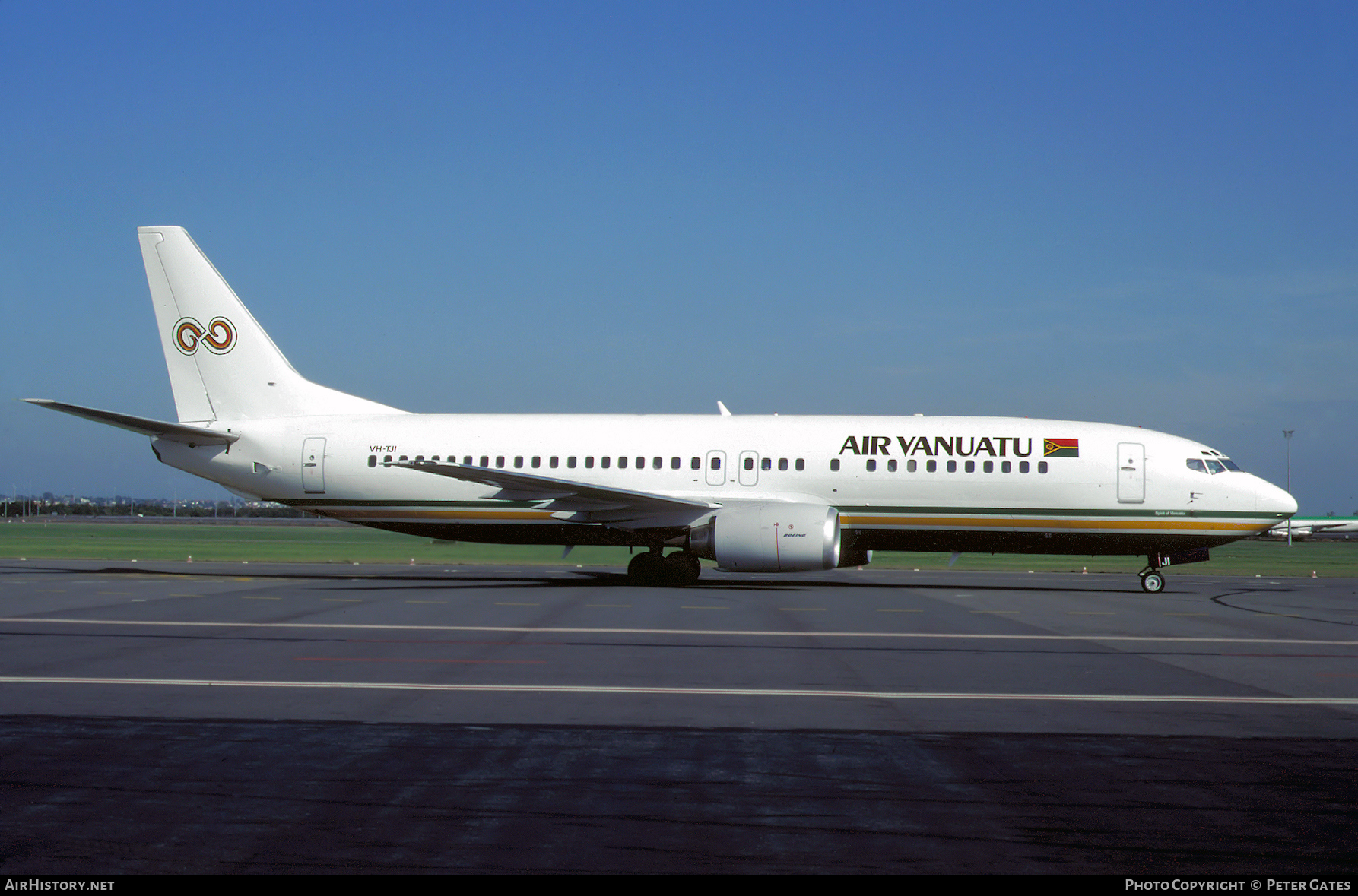 Aircraft Photo of VH-TJI | Boeing 737-476 | Air Vanuatu | AirHistory.net #15882