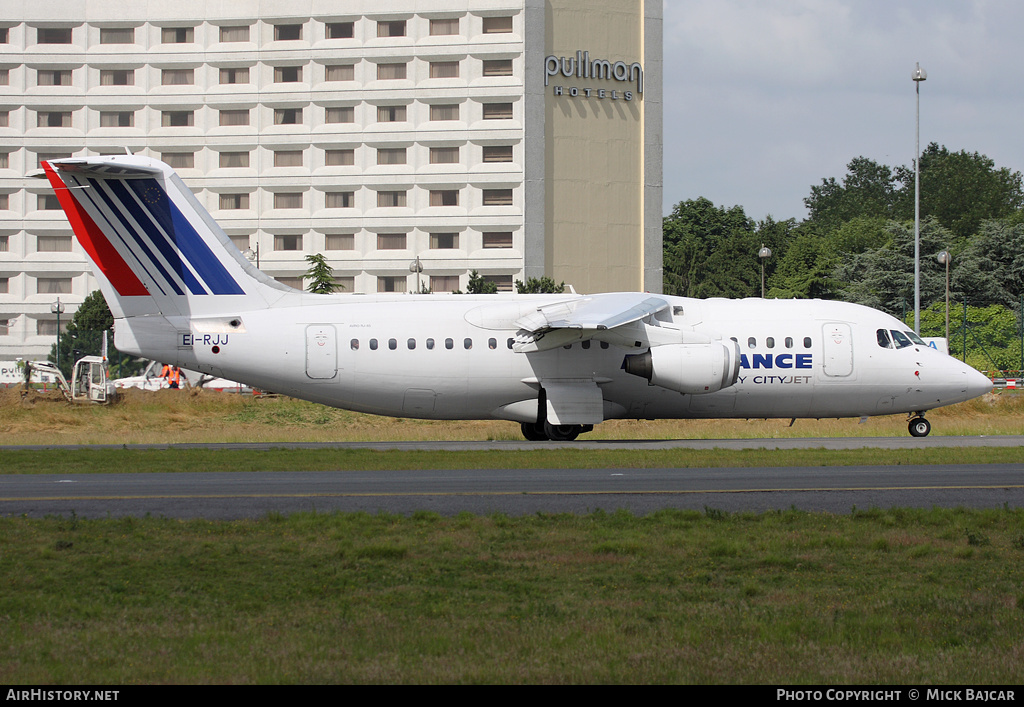 Aircraft Photo of EI-RJJ | British Aerospace Avro 146-RJ85 | Air France | AirHistory.net #15890