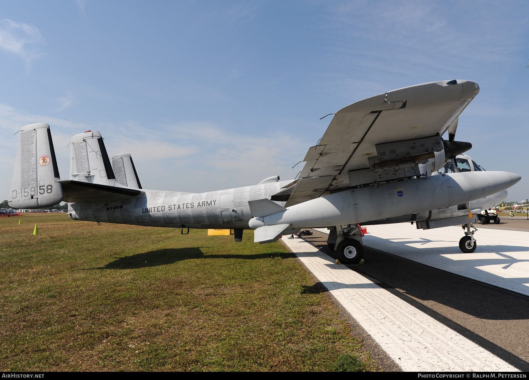 Aircraft Photo of N10VD / 0-15958 | Grumman OV-1D Mohawk | USA - Army | AirHistory.net #15918