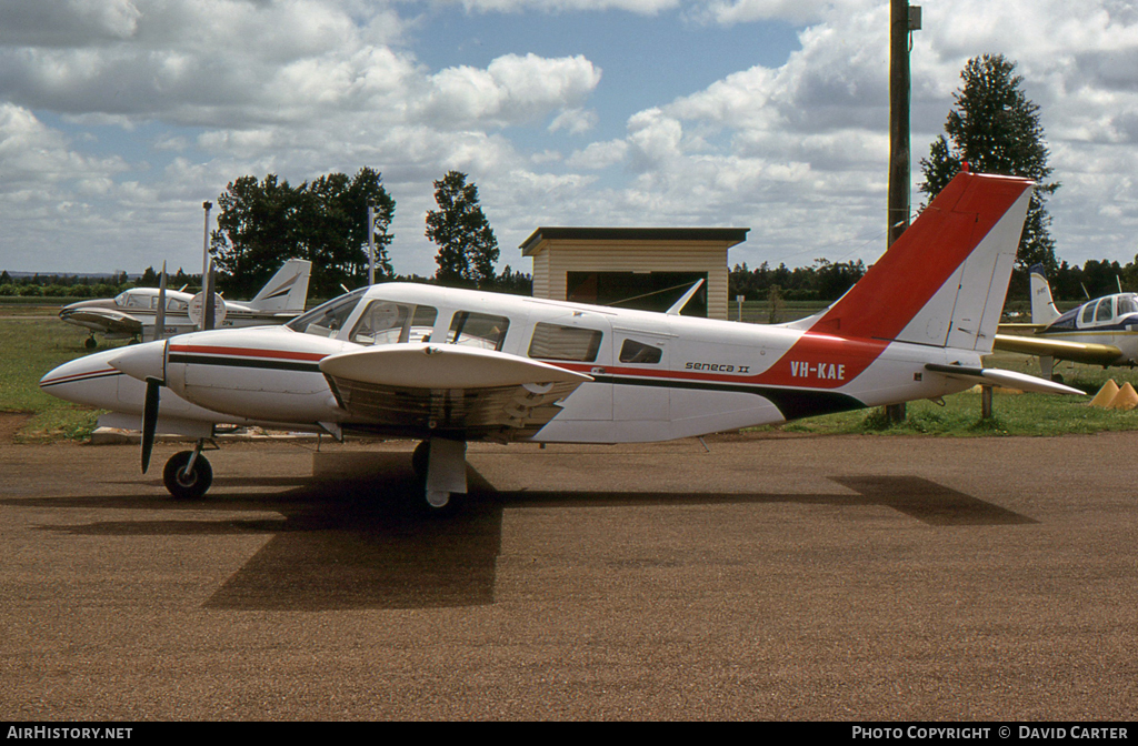 Aircraft Photo of VH-KAE | Piper PA-34-200T Seneca II | AirHistory.net #15939