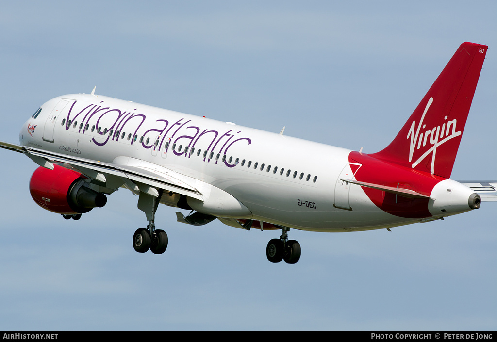 Aircraft Photo of EI-DEO | Airbus A320-214 | Virgin Atlantic Airways | AirHistory.net #15953