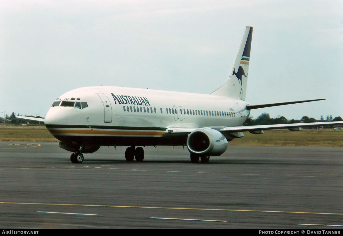 Aircraft Photo of VH-TJK | Boeing 737-476 | Australian Airlines | AirHistory.net #15959