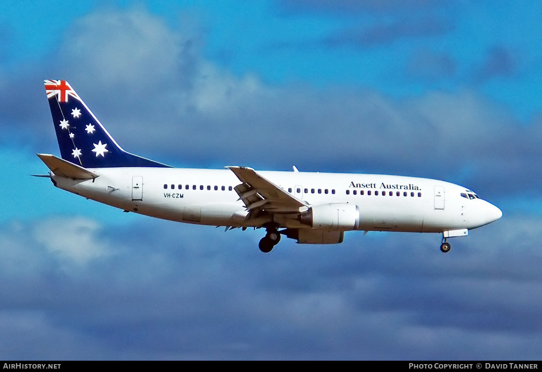 Aircraft Photo of VH-CZM | Boeing 737-377 | Ansett Australia | AirHistory.net #15961