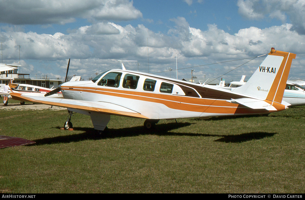 Aircraft Photo of VH-KAI | Beech A36 Bonanza 36 | AirHistory.net #15966