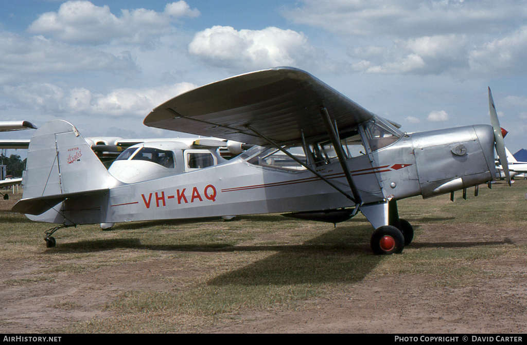 Aircraft Photo of VH-KAQ | Auster J-1B Aiglet | AirHistory.net #15976