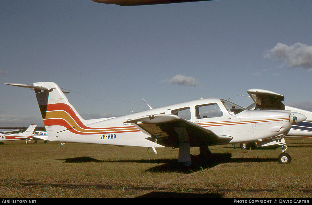 Aircraft Photo of VH-KBD | Piper PA-28RT-201 Arrow IV | AirHistory.net #15980