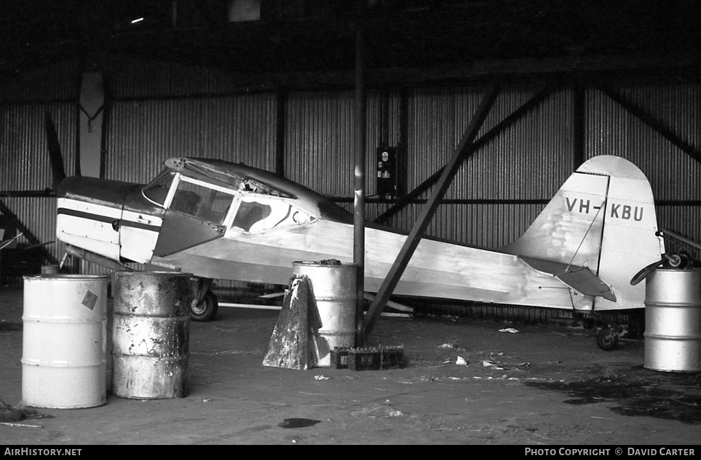 Aircraft Photo of VH-KBU | Auster J-1B Aiglet | AirHistory.net #15991