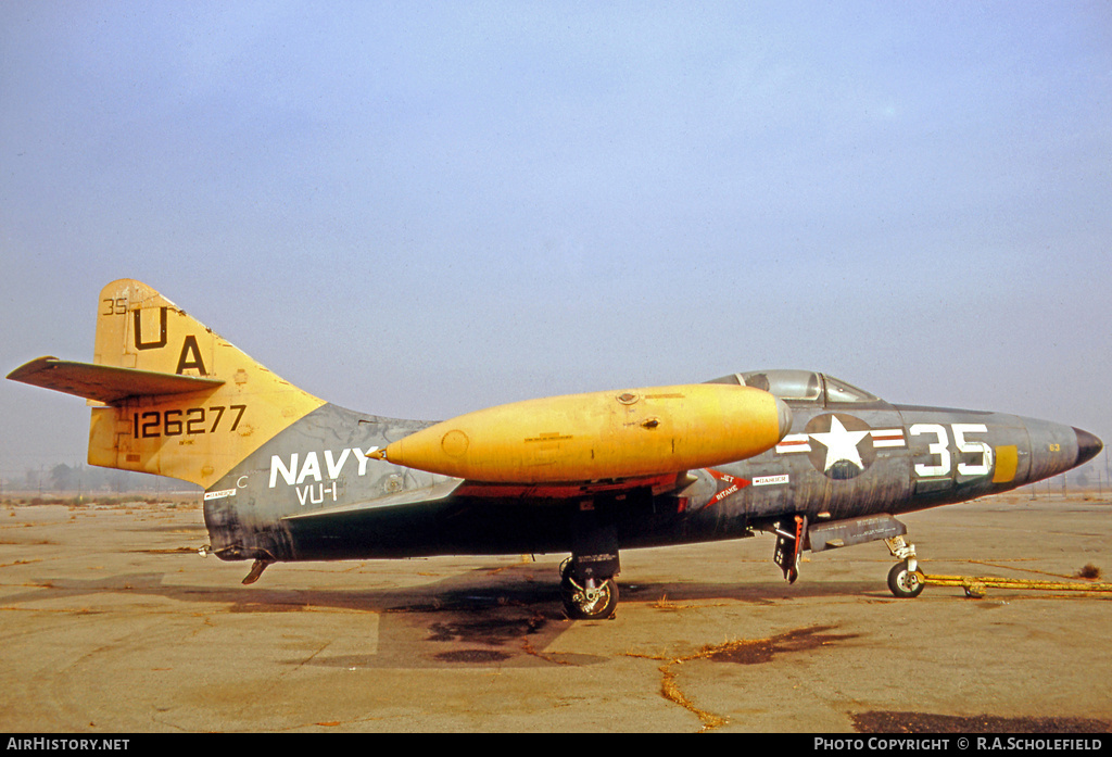 Aircraft Photo of 126277 | Grumman DF-9E Panther | USA - Navy | AirHistory.net #15999