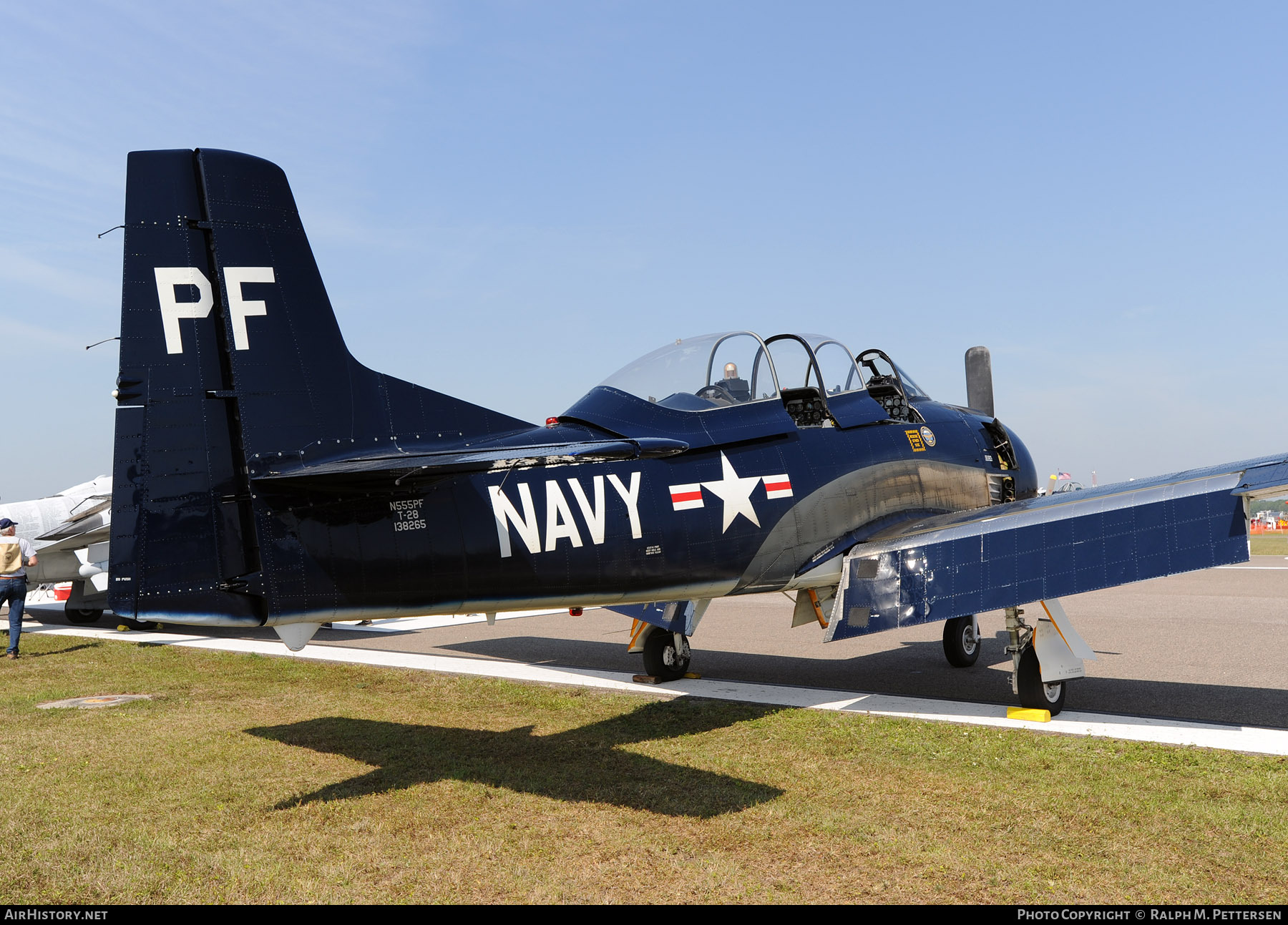 Aircraft Photo of N555PF / 138265 | North American T-28B Trojan | USA - Navy | AirHistory.net #16025