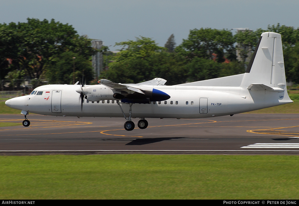 Aircraft Photo of PK-TSP | Fokker 50 | Indonesia Air Transport - IAT | AirHistory.net #16039