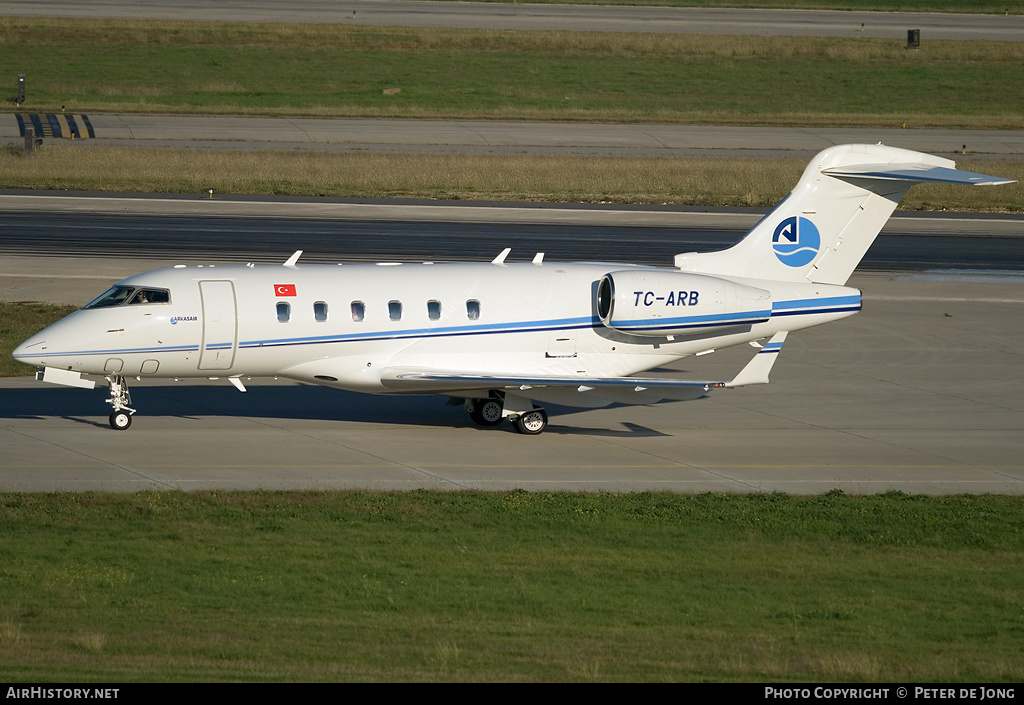 Aircraft Photo of TC-ARB | Bombardier Challenger 300 (BD-100-1A10) | Arkasair Aviation | AirHistory.net #16054