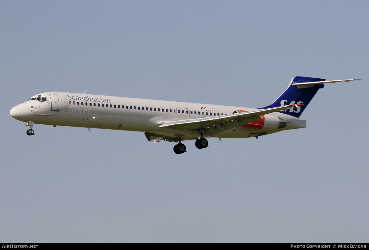 Aircraft Photo of OY-KHI | McDonnell Douglas MD-87 (DC-9-87) | Scandinavian Airlines - SAS | AirHistory.net #16068