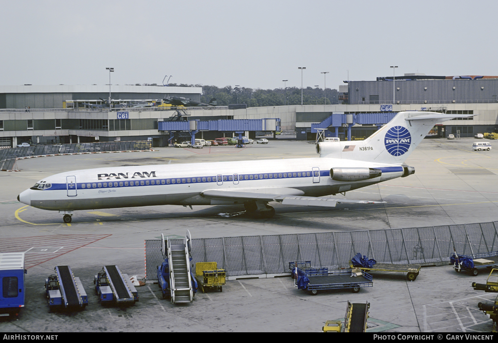 Aircraft Photo of N361PA | Boeing 727-2D4/Adv | Pan American World Airways - Pan Am | AirHistory.net #16082