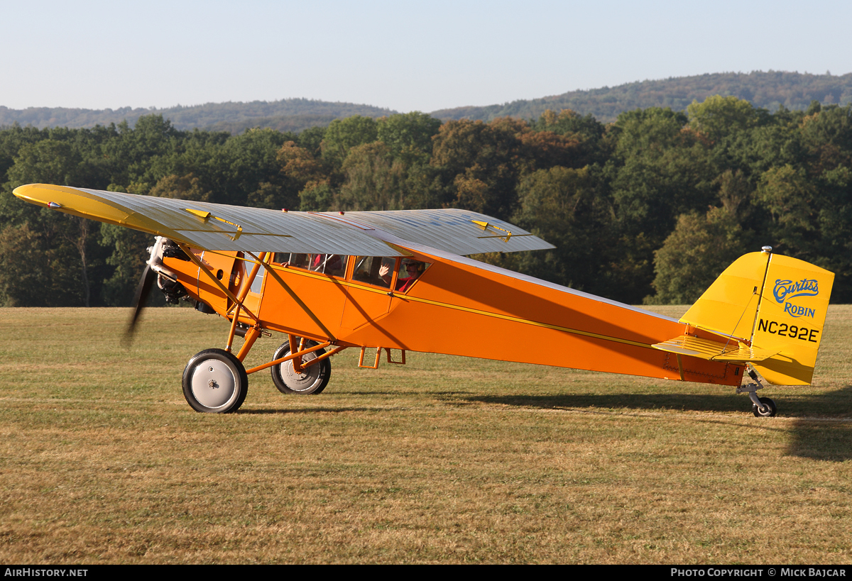 Aircraft Photo of N292E / NC292E | Curtiss Robin J-1 | AirHistory.net #16117
