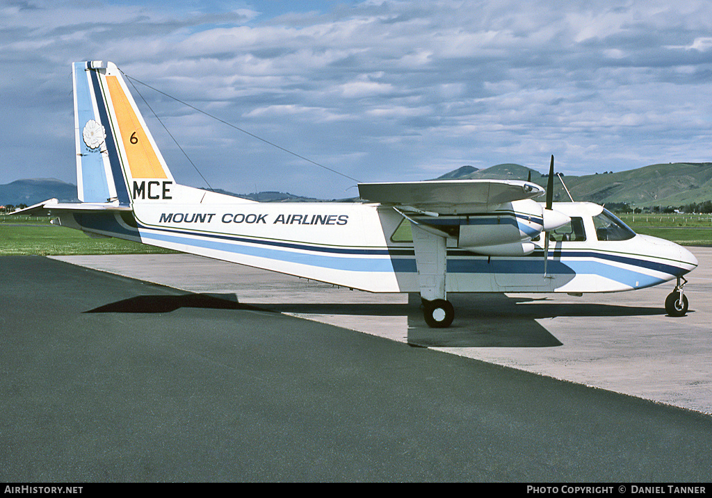 Aircraft Photo of ZK-MCE / MCE | Britten-Norman BN-2A-26 Islander | Mount Cook Airlines | AirHistory.net #16133