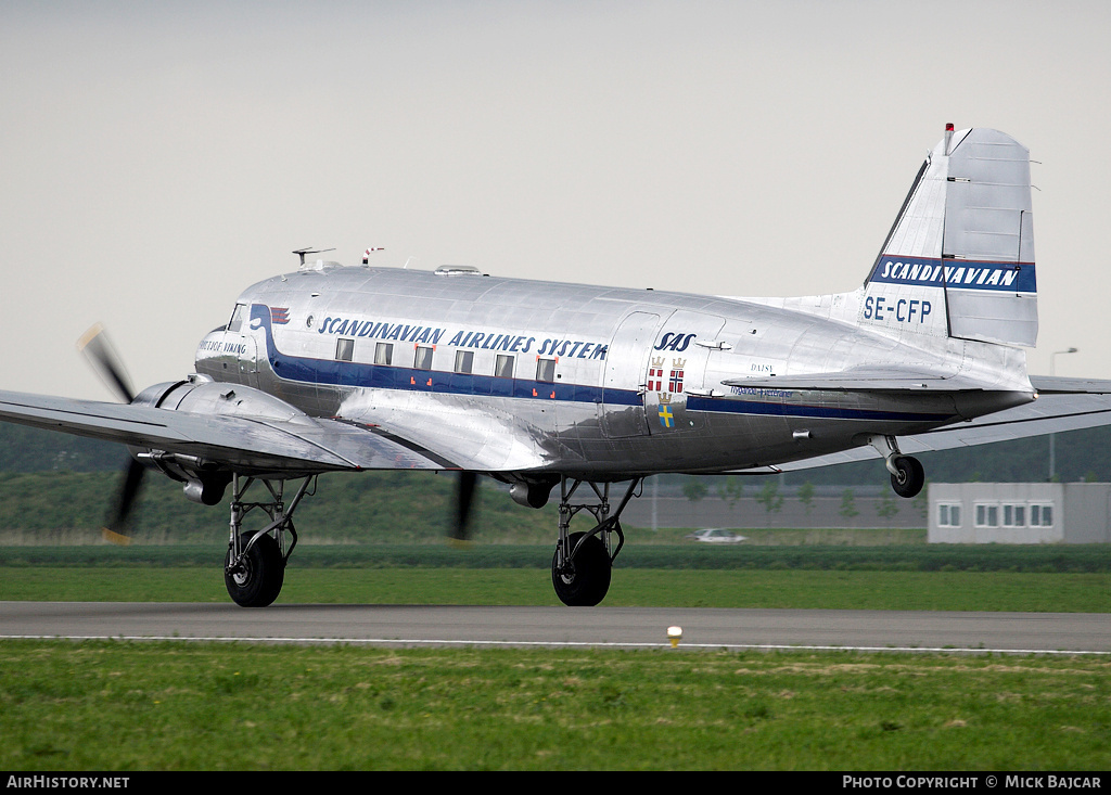 Aircraft Photo of SE-CFP | Douglas C-47A Skytrain | Flygande Veteraner | Scandinavian Airlines System - SAS | AirHistory.net #16139