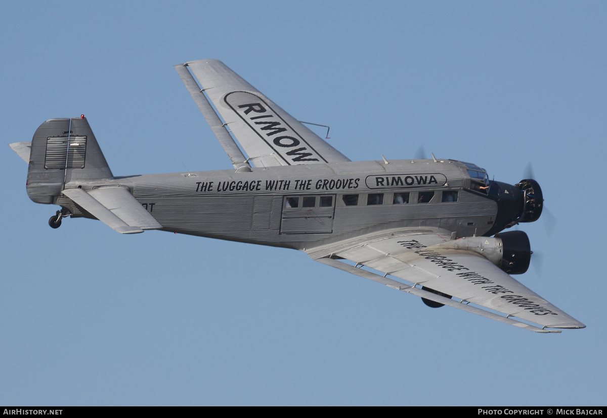 Aircraft Photo of HB-HOT | Junkers Ju 52/3m ge | Ju-Air | AirHistory.net #16141