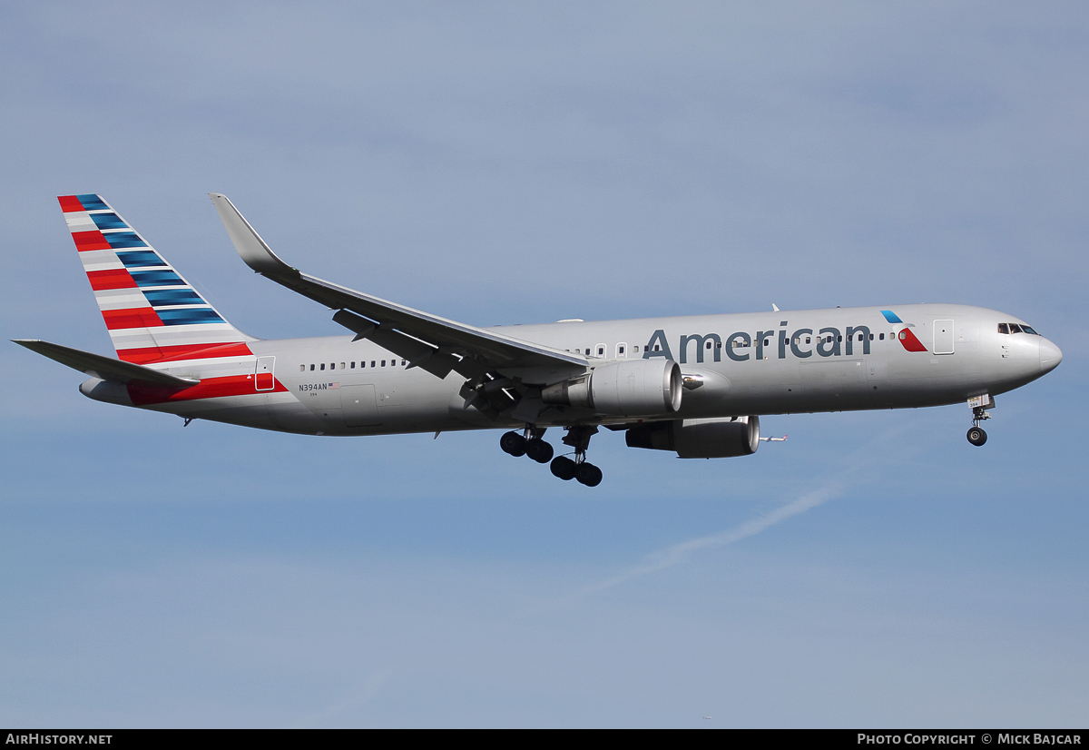 Aircraft Photo of N394AN | Boeing 767-323/ER | American Airlines | AirHistory.net #16161