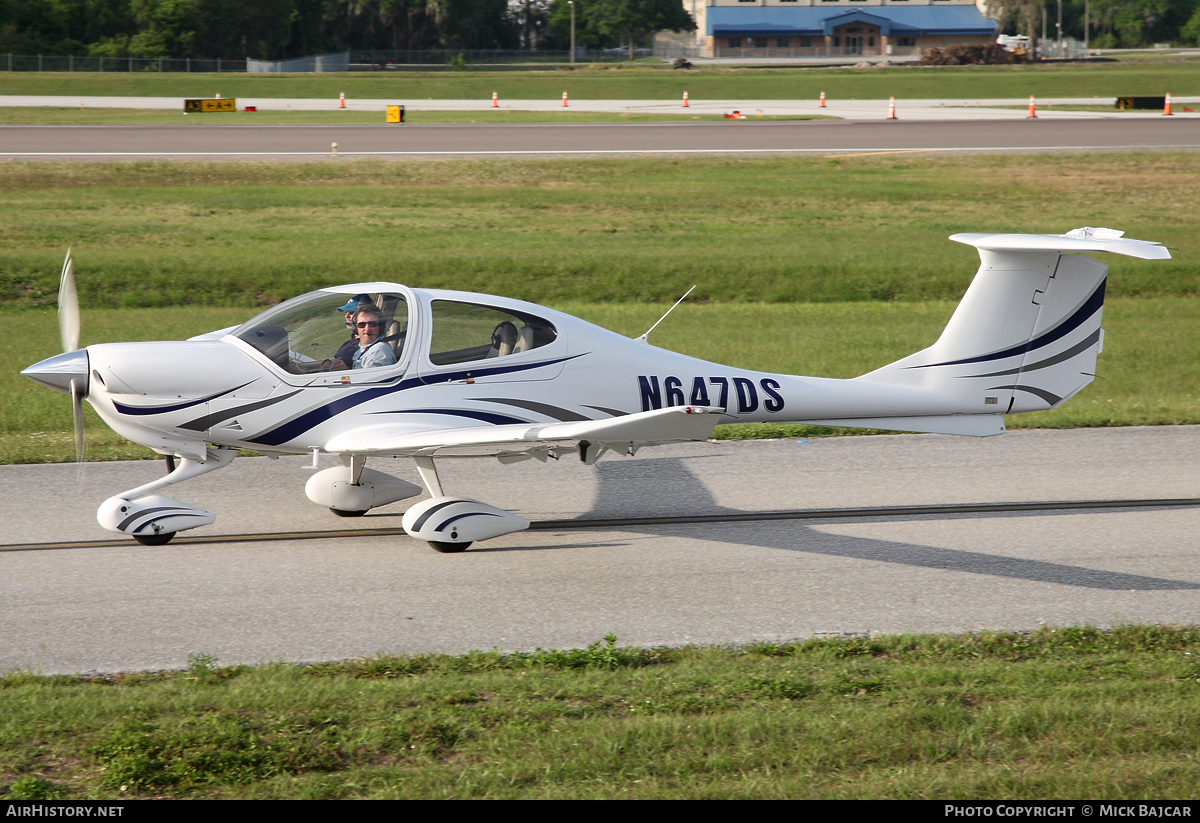 Aircraft Photo of N647DS | Diamond DA40 Diamond Star | AirHistory.net #16175